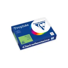 Clairefontaine Trophée Gekleurd Papier A4 80 g/m² gras groen (pak 500 vel)