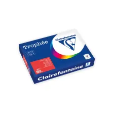 Clairefontaine Trophée Gekleurd Papier A4 80 g/m² rood (pak 500 vel)