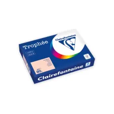 Clairefontaine Trophée Gekleurd Papier A4 80 g/m² zalm (pak 500 vel)