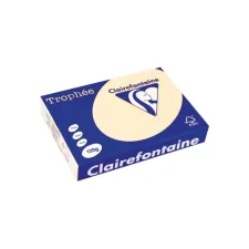 Clairefontaine Trophee gekleurd Papier CF A4 120g creme (250 vel) Clairefontaine Trophee gekleurd Papier CF A4 120g creme (250 vel)