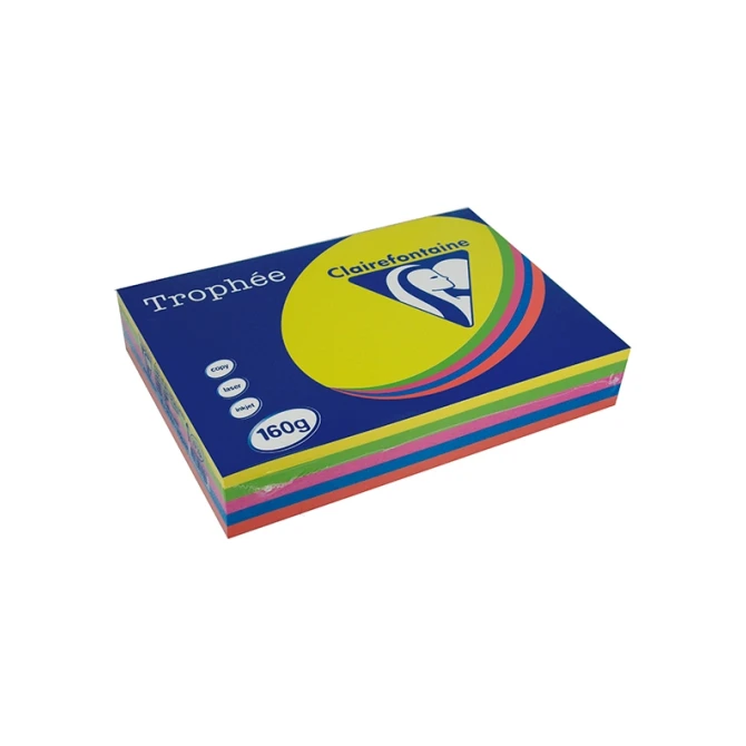 Papier Trophee A3 160g gl/gr/or/bl/p250v