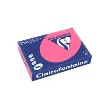 Clairefontaine Trophee gekleurd Papier A4 80g fuchsia (50 stuks)0
