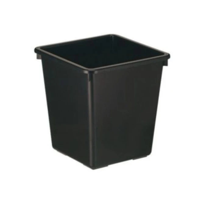 Papierbak kunststof 27 liter zwart