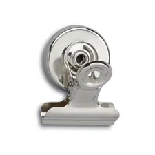 Papierklem MAUL 30mm zilver/bl10
