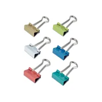 Papierklem Maul 19mm ass (12 stuks)