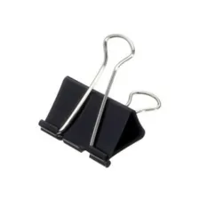 Papierklem Maul 213 19mm zwart (12 stuks)