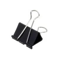 Papierklem Maul 213 25mm zwart (12 stuks)