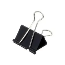Papierklem Maul 213 50mm zwart (12 stuks)