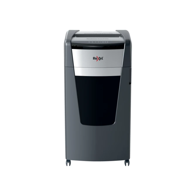 REXEL XP426+ Papierversnipperaar 26 vel. P-4. Anti-vastlooptechnologie. Zwart