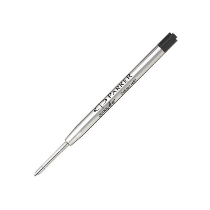 PARKER QuinkFlow Balpen Navulling Medium Punt Zwart PARKER QuinkFlow Balpen Navulling Medium Punt Zwart
