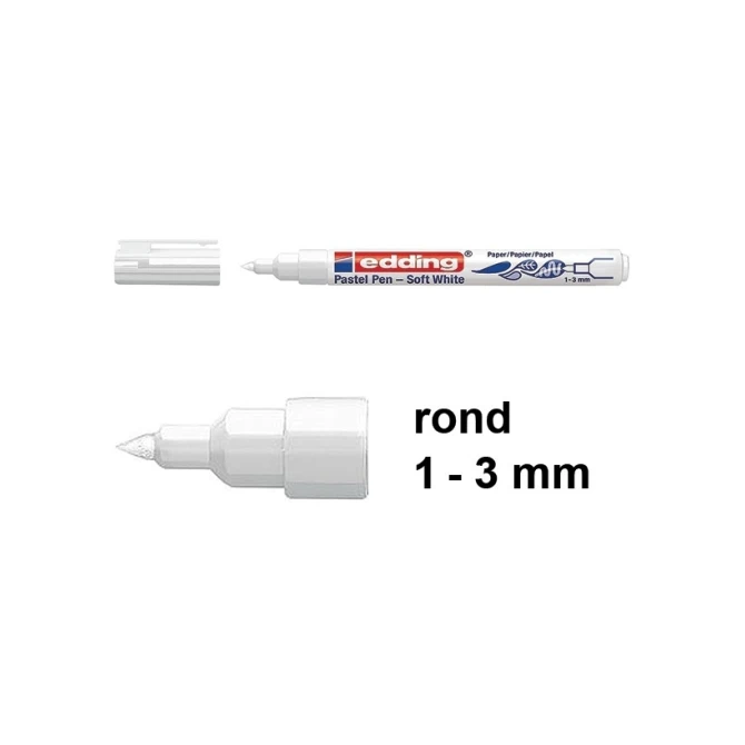 edding Pastelpen 1500 semi-trans wt/10
