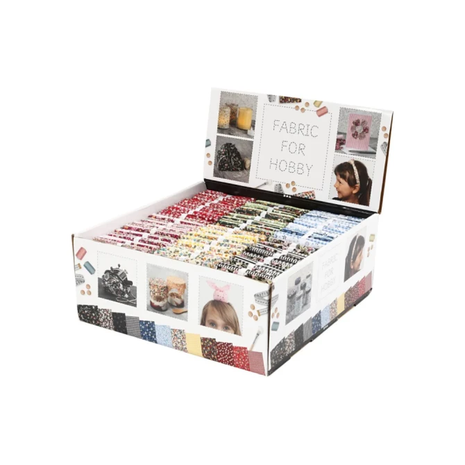 Creotime Patchwork stof 45x55cm 100g/ds48bundels (doos 48 stuks)