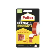 Pattex Plakband Pattex super tot 120kg/rl1.5m