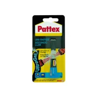 Pattex Ultra Gel Secondelijm Tube Transparant (tube 3 gram) Pattex Ultra Gel Secondelijm Tube Transparant (tube 3 gram)