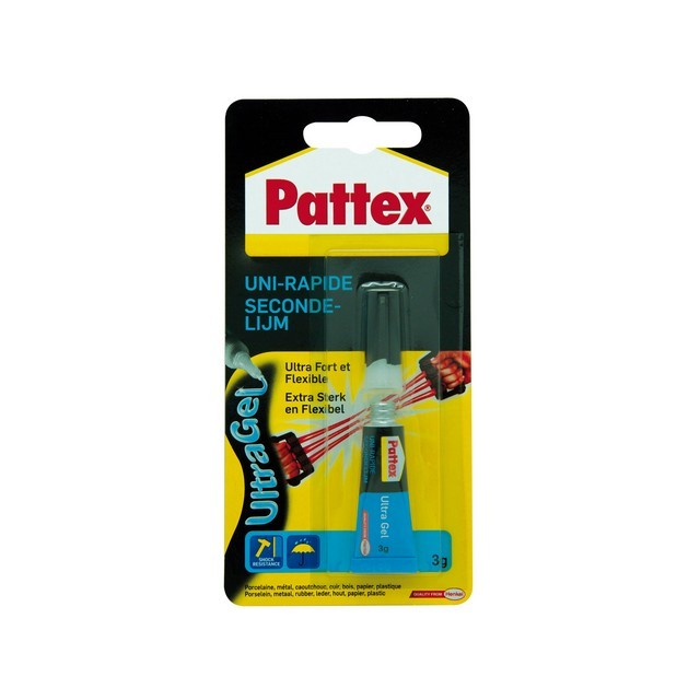 PATTEX PowerGel Secondelijm / tube 3 gram