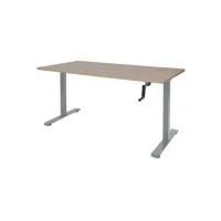 Pendolo Basic Bureau 180 x 80 cm Havana Aluminium