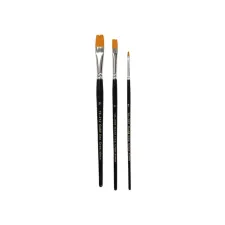 Creotime Penseel Gold Line plat assorti/pk3 (pak 3 stuks) Creotime Penseel Gold Line plat assorti/pk3 (pak 3 stuks)
