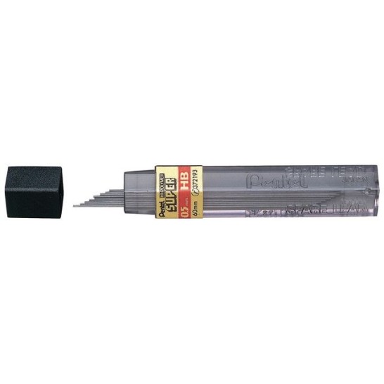 Pentel Potloodstift 07 mm HB (pak 12 x 12 stuk)