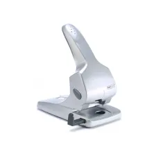 Perforator Rapesco 2gaats 65v zilver Perforator Rapesco 2gaats 65v zilver