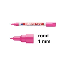 EDDING 400 permanent Marker 1mm roze (10 stuks) EDDING 400 permanent Marker 1mm roze (10 stuks)