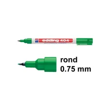 EDDING 404 permanent Marker 0.75mm groen (10 stuks) EDDING 404 permanent Marker 0.75mm groen (10 stuks)