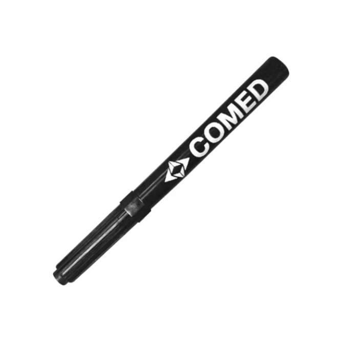 Permanent marker COMED huid zwart