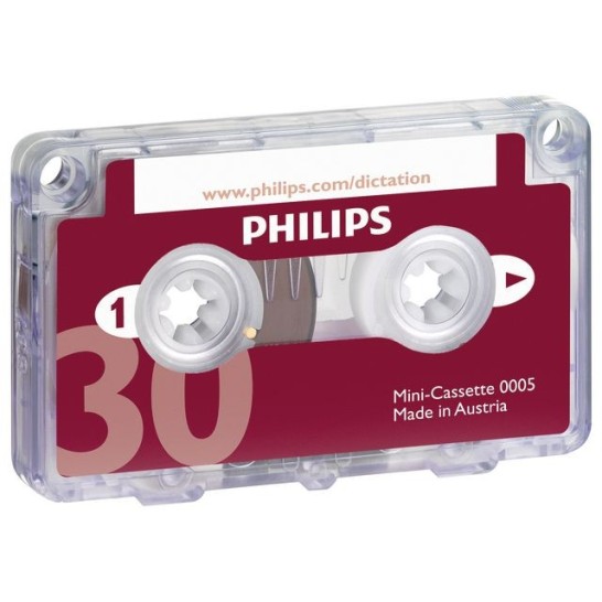 Philips Tapecassette voor dicteerapparatuur Cassette 2x15 minuten