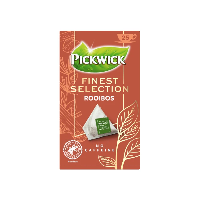 PICKWICK Finest Selection Rooibos Thee (4 pakken x 25 theezakjes)