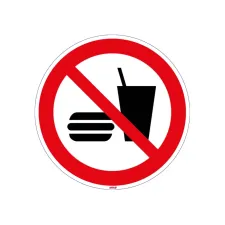 Pictobord Eten drinken niet toeg. D200mm