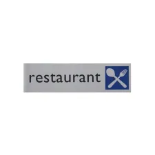 posta Pictogram 16.5x4.5cm restaurant