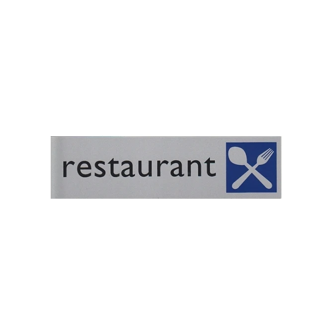 posta Pictogram 16.5x4.5cm restaurant