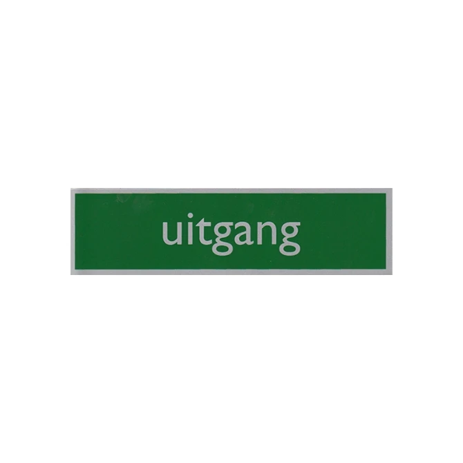 posta Pictogram 16.5x4.5cm uitgang