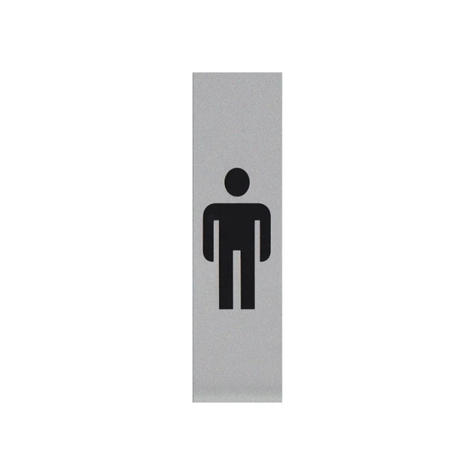 posta Pictogram bordje 16.5x4.5cm heer