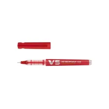 Pilot Begreen BeGreen Hi-Tecpoint V5 Rolschrijver 0.5 mm Rood (pak 10 stuks) Pilot Begreen BeGreen Hi-Tecpoint V5 Rolschrijver 0.5 mm Rood (pak 10 stuks)