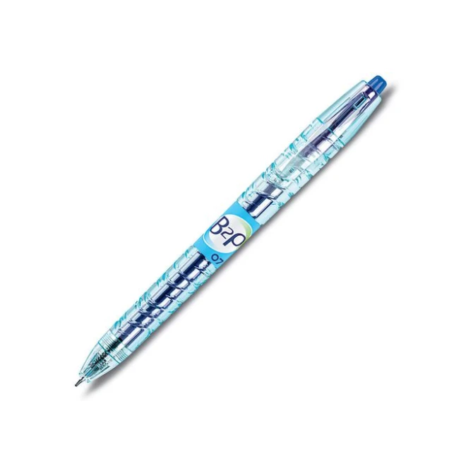 Pilot Begreen Gelpen B2P 04 mm blauw (doos 10 stuks)