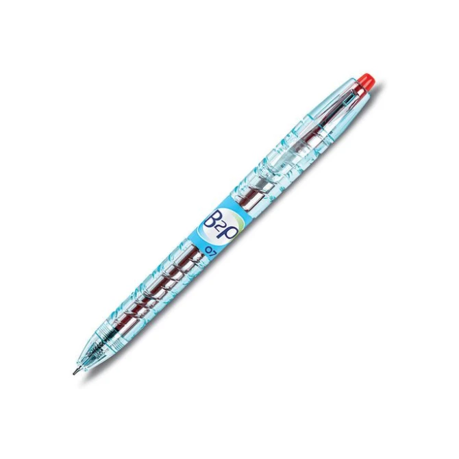 Pilot Begreen Gelpen B2P 04 mm rood (doos 10 stuks)