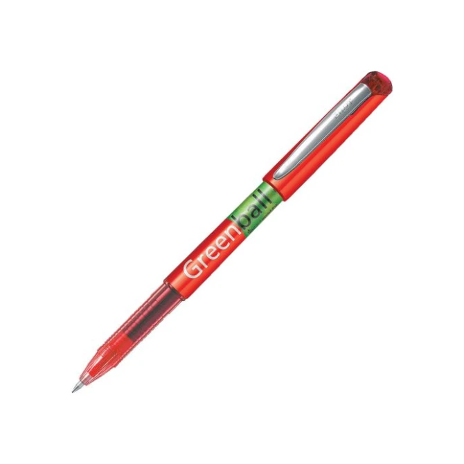 Pilot Begreen Rolschrijver Greenball 04 mm rood (doos 10 stuks) Pilot Begreen Rolschrijver Greenball 04 mm rood (doos 10 stuks)