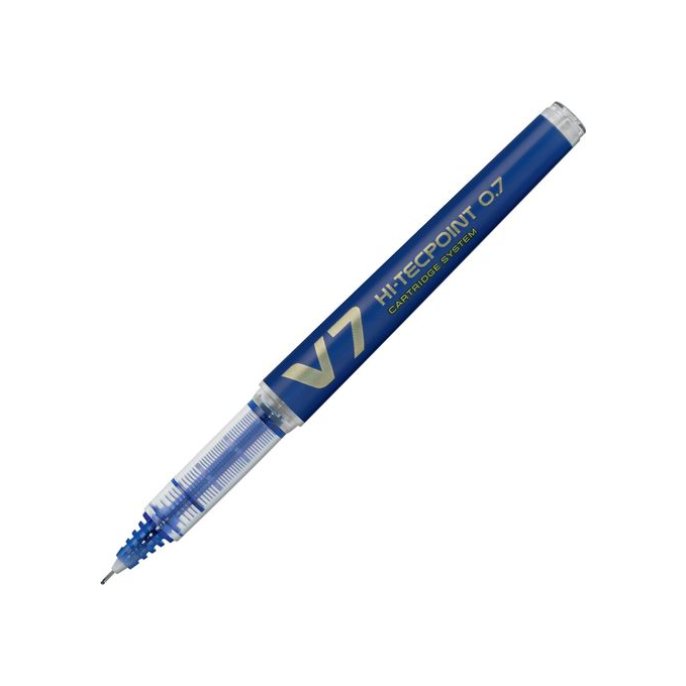 Pilot Begreen Rolschrijver Hi-Tecpoint V7 04 mm blauw (doos 10 stuks) Pilot Begreen Rolschrijver Hi-Tecpoint V7 04 mm blauw (doos 10 stuks)