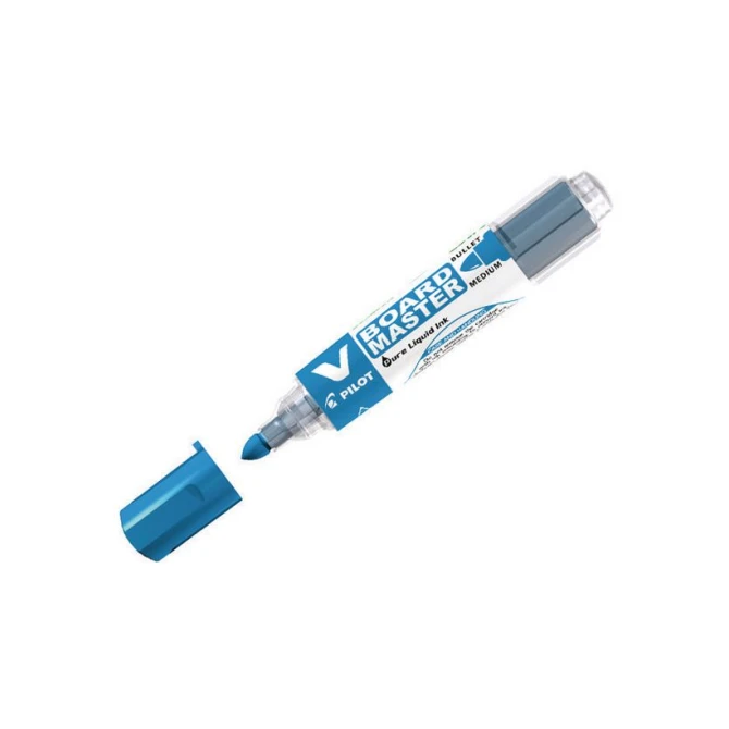 Pilot Begreen V-Board Master Whiteboardmarker Ronde Punt 6 mm Blauw (doos 10 stuks) Pilot Begreen V-Board Master Whiteboardmarker Ronde Punt 6 mm Blauw (doos 10 stuks)