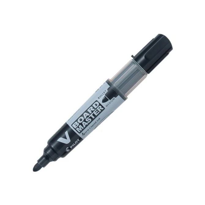 Pilot Begreen V-Board Master Whiteboardmarker Ronde Punt 6 mm Zwart (doos 10 stuks) Pilot Begreen V-Board Master Whiteboardmarker Ronde Punt 6 mm Zwart (doos 10 stuks)