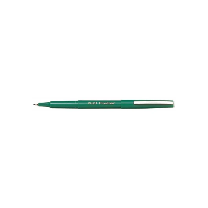 Pilot Fineliner 04 mm groen (doos 12 stuks) Pilot Fineliner 04 mm groen (doos 12 stuks)