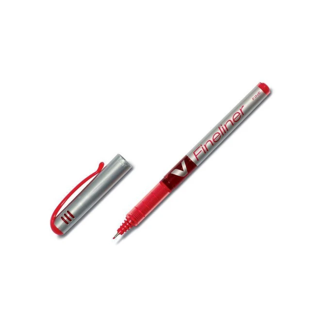 Pilot Fineliner V-4190 0.5 mm rood (pak 12 stuks) Pilot Fineliner V-4190 0.5 mm rood (pak 12 stuks)