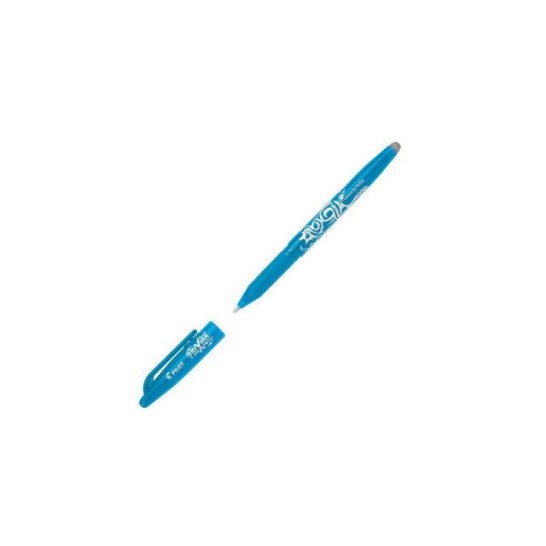 Pilot FriXion Ball gel stickpen fijne punt blauwe inkt blauwe huls met grip (pak 12 stuks)