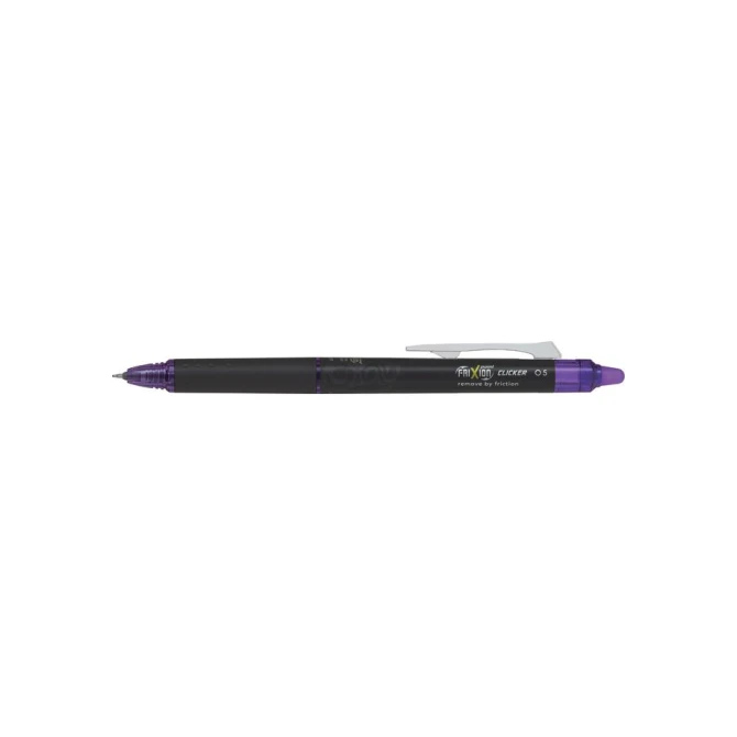 Pilot FriXion Point Clicker Gelpen Rolschrijver Met Kliksysteem Synergy Punt 05 mm Violet (pak 12 stuks) Pilot FriXion Point Clicker Gelpen Rolschrijver Met Kliksysteem Synergy Punt 05 mm Violet (pak 12 stuks)