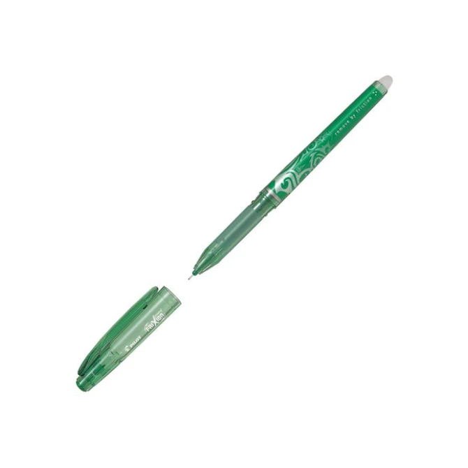 Pilot FriXion Point gel stickpen extra fijne punt groene inkt groene huls met grip (pak 12 stuks) Pilot FriXion Point gel stickpen extra fijne punt groene inkt groene huls met grip (pak 12 stuks)