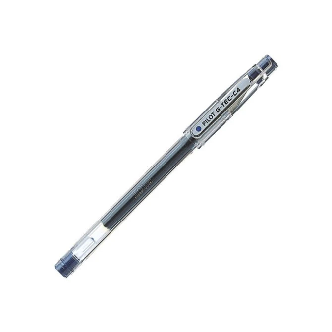 Pilot G-Tec C4 Gelstickpen extra fijne punt 02 mm lichtblauw (pak 12 stuks)