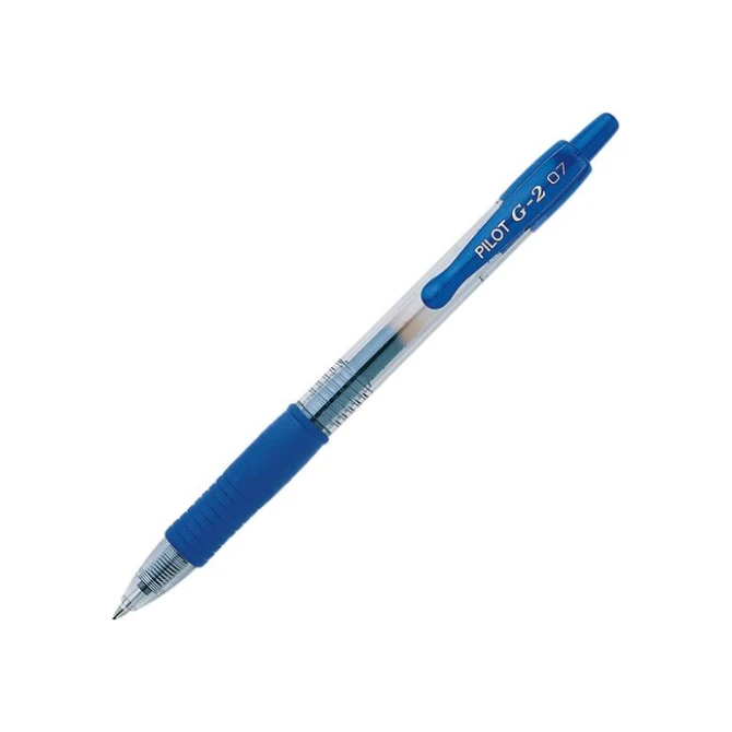 Pilot Gelpen G2-07 Grip 04 mm Blauw (pak 12 stuks) Pilot Gelpen G2-07 Grip 04 mm Blauw (pak 12 stuks)
