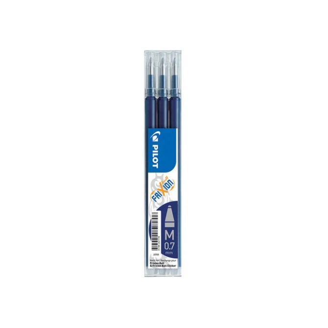 Pilot Gelpen Navulling 07 mm Zwart en Blauw (pak 3 stuks) Pilot Gelpen Navulling 07 mm Zwart en Blauw (pak 3 stuks)