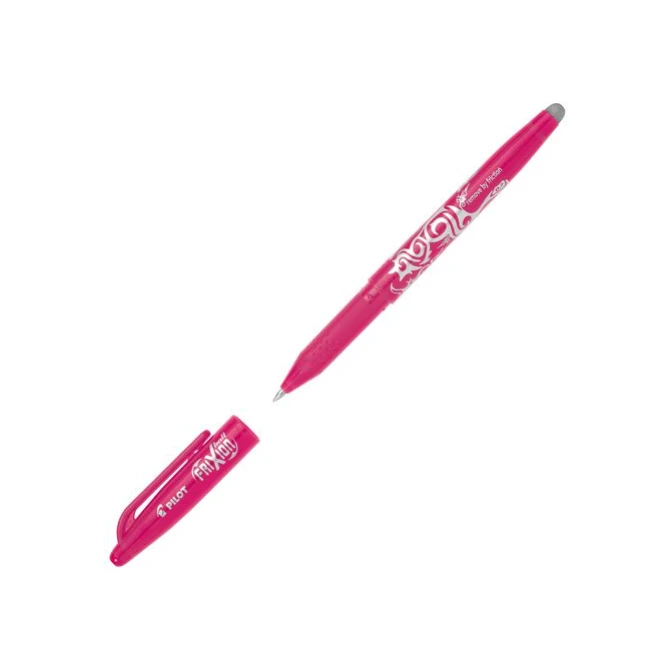 Pilot Rolschrijver FriXion uitwisbaar 04 mm roze (doos 12 stuks) Pilot Rolschrijver FriXion uitwisbaar 04 mm roze (doos 12 stuks)