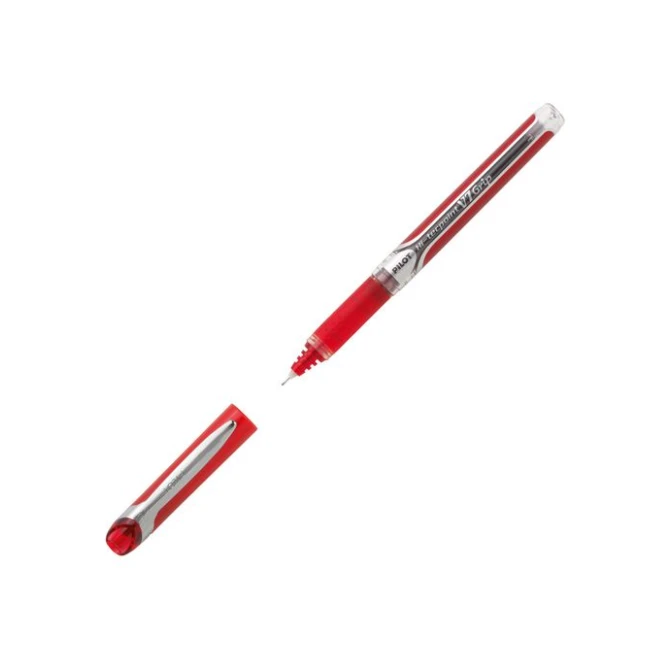 Pilot Rolschrijver Hi-Tecpoint Grip 04 mm rood